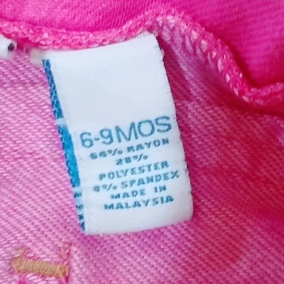 OSHKOSH PINK STRIPED MATCHING SET AND SHOES BUNDLE 6M - Picture 12 of 16